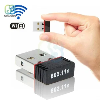 150 Mbps Mini USB Wifi Kablosuz Ağ Kartı 150 M Kablosuz USB WiFi LAN adaptörü 802.11 b/g/n wifi Adaptörü Laptop için