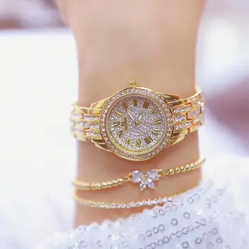 Yeni Gelmesi Lüks Moda Kadınlar İzle Kuvars Saatler Bayanlar kol saati Relogio Feminino Montre Femme Horloge Zegarek Damski