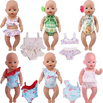 Uygun fiyatlı Mayo Ücretsiz Kargo Fit 18 İnç amerikan oyuncak bebek Ve 43cm Bebek Yeni Doğan Bebek,Bizim Nesil, Çocuklar İçin DIY Hediye