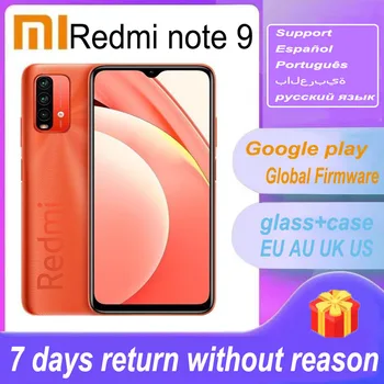 küresel sürüm Redmi not 9 / 9t 4G celular Xiaomi 4GB 128GB Snapdragon 662 tam netcom 6000mAh Pil