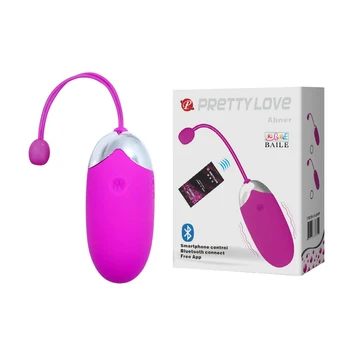Vibrador Bluetooth G Spot Pretty Aşk App Uzaktan Vibratör, Titreşimli Yumurta Kablosuz Vibratörler Kadınlar İçin Vajina Topu Seks Shop Oyuncaklar.