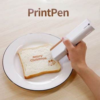 EVEBOT PrintPen Kahve Baskı Taşınabilir Mürekkep Püskürtmeli Yazıcı El Yenilebilir Gıda Yazıcı Ekmek Kek Makinesi