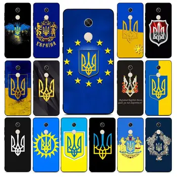 MaiYaCa Ukrayna Bayrağı telefon kılıfı Redmi için Not 8 7 9 4 6 pro max T X 5A 3 10 lite pro