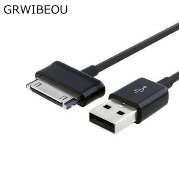 1 M USB 30 Pin Data Sync Kabloları Samsung Galaxy Tab 2/3 Tablet 10.1 P6800 P1000 P7100 P7300 Şarj Şarj Kablosu Veri Kablosu