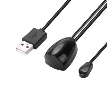 1 adet 5 V IR Kızılötesi Uzaktan Kumanda Alıcısı Genişletici Yüksek Kalite IR Uzaktan Kumanda Tekrarlayıcı Verici USB Adaptörü Siyah Mayitr