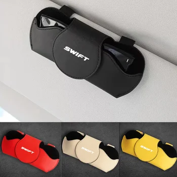 Suzuki swift için Araba Güneş Gözlüğü Tutucu Çok fonksiyonlu Gözlük Klip Fatura Klip Araba aksesuarları