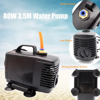 Yeni 80w 3.5 m su pompası Oyma makinesi aracı soğutma cnc router için 2.2 kw mili motoru ve 1.5 kw mili motoru