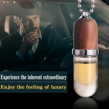 Lüks stil Araba Hava Spreyi Asılı Parfüm Kolye Şişe Oto Uçucu Yağlar Parfüm Şişesi Difüzör Otomobiller Süsler