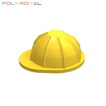 Yapı Taşları Teknik parçaları şantiye kask şapka aracı 10 ADET MOC İle Uyumlu markalar oyuncaklar çocuklar için 3833