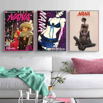 Japon Klasik Anime NANA Tuval Boyama duvar Sanatı Posterler ve Baskılar HD Resimleri ıçin Oturma Odası Ev Dekorasyon Çerçevesiz