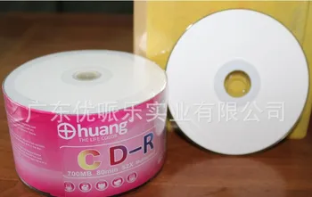 25 disk %0,3'ten Az Kusur Oranı Grade A x52 Shrink Wrap ile 700MB Boş Yazdırılabilir CD-R Disk