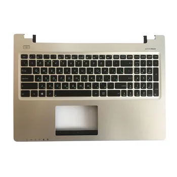 Rus klavye İçin ASUS K56 K56C K56CA K56CM RU Laptop Klavye İle Palmrest Üst Kapak