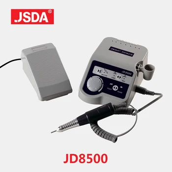 Hakiki JSDA JD8500 65 W Elektrikli Tırnak Matkaplar Profesyonel Manikür dosya uçları Pedikür araçları Makinesi Çivi Sanat Ekipmanları 35000 rpm