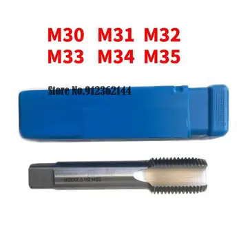 M30 M31 M32 M33 M34 M35 Sağ / Sol diş = 1.0 1.5 2.0 3.0 3.5 mm HSS Makinesi dokunun İşleme: çelik