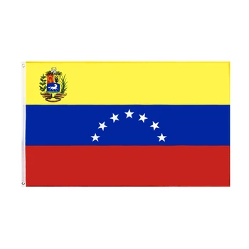johnin 90X150cm 1954 7 yıldız ve ven Venezuela bayrağı