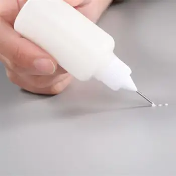 Araç kiti El Yapımı Tutkal Aplikatör Plastik Yeniden İğne sıkılabilir şişe Kağıt DIY Scrapbooking Kağıt El Sanatları Aracı 30ML XHC88