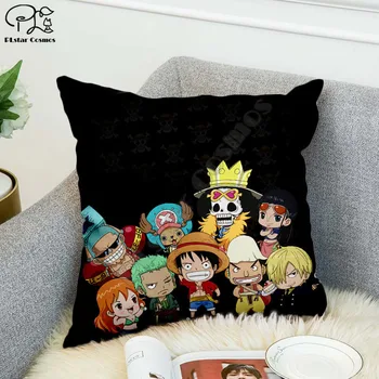 45 * 45 cm Anime TEK PARÇA Karikatür Moda yaratıcı 3D dijital baskı oturma odası kanepe yastık kılıfı hiçbir yastık çekirdek oyuncaklar hediyeler