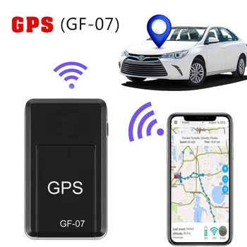 Mini Manyetik GPS İzci GF - 07 Evrensel Pozisyoner Araba Motosiklet İçin anti-kayıp Gerçek Zamanlı İzleme Çocuk Anti-kayıp Bulucu