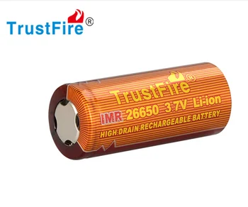 Trustfire IMR 26650 3400mAh 30A 3.7 V Yüksek Drenaj şarj edilebilir pil Lityum Piller Elektronik Sigaralar İçin