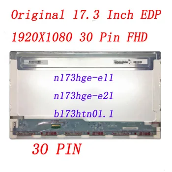 17.3 İnç B173HTN01. 1 Fit N173HGE-E11 N173HGE-E21 ASUS G74SX-A1 FX71 / MSI GL72 GP72 GS70 MS-1795 30 pins laptop lcd ekranı