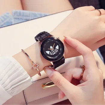 Ünlü marka kadın spor saat casual ladyes silikon elbise saatler kadınlar kuvars saatı Zegarek Damski Reloj Mujer