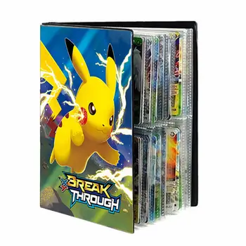Pokemon albüm 240 Adet Pokemon kart Bağlayıcı Kart Tutucu Oyun Karakterleri Kartları Koleksiyonları Klasörü Yüklü Listesi Oyuncaklar çocuklar İçin Hediye