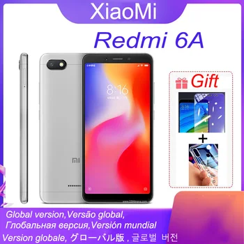 Xiaomi Redmi 6A celular Google Oyun Android smartphone Yüz Kilidini ınstock 3G 32G
