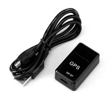 Mini GF07 Manyetik araba takip cihazı GPS Gerçek Zamanlı İzleme Bulucu Cihazı Manyetik GPS Tracker Gerçek zamanlı Araç Bulucu Dropshipping