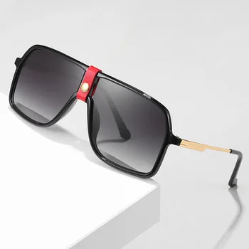 Marka Tasarım Yeni Moda Erkek Güneş Gözlüğü Klasik Erkek güneş gözlüğü Vintage UV400 Sunglass Gözlük Shades erkekler Óculos de sol