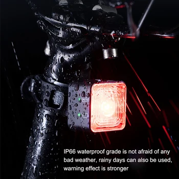 Bisiklet ışığı Şarj Edilebilir Su Geçirmez Evrensel Far Scooter Dağ Yol Bisikleti Akıllı Arka Lambası Arka Sinyal Aksesuarları