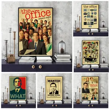 Vintage Poster Yeni TV Drama Ofis Posteri Baskılı Kraft Kağıt Net Görüntü Duvar Ev Dekorasyon Kaliteli Baskılar