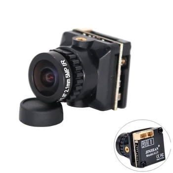1/3 CMOS 1500TVL Mini FPV Kamera 2.1 mm Lens Güç 5 V-30 V PAL / NTSC OSD Dahili ayarlanabilir RC FPV Yarış Drone İçin