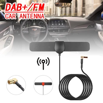 1 adet Evrensel DAB + FM Radyo Araba Anteni sinyal amplifikatörü Anten Tak Oyna VHF UHF Otomatik Anten Mayitr Araba Aksesuarı