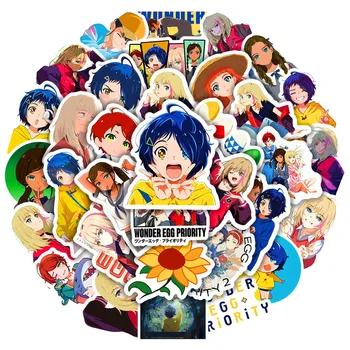 10/30/50 ADET Anime Wonder Yumurta Öncelikli Karikatür Çıkartmalar DIY Telefon Seyahat Bagaj Gitar Araba su geçirmez etiket Çıkartması Çocuk Oyuncakları