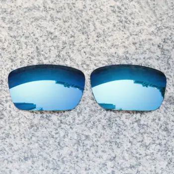 E. O. S Polarize Gelişmiş Yedek Lensler Oakley Yakıt Hücresi Güneş Gözlüğü-Buz Mavisi Polarize Ayna