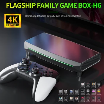 4K HD video oyunu Konsolu 20000 + Retro Oyunları Açık Kaynak Sistemi PSP Aile TV Oyun Kutusu 2.4 G Çift Kablosuz Kontrol PS1 / N64 / ARK