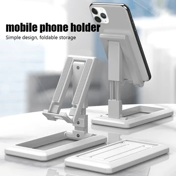 Yeni Masa Cep Telefonu Tutucu Standı iPhone iPad Xiaomi İçin Ayarlanabilir Masaüstü Tablet Tutucu Evrensel Masa cep telefonu standı