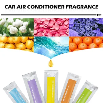 Araba Klima Havalandırma Güçlü koku Araba Hava Spreyi Katı Koku Parfüm Sopa Takviyesi 5 Tatlar araba parfüm