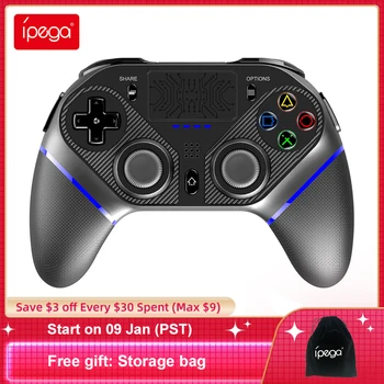 Ipega PG-P4010 Kablosuz Gamepad Bluetooth Oyun Denetleyicisi 4 Programlanabilir Tuşları Sony Playstation 4 için PS4 PS3 Playstaion4