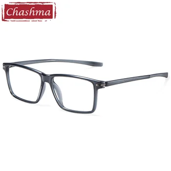 Chashma Spor Stil Trend Gözlük Çerçeveleri Erkekler TR90 esnek ışık futbol miyopi gözlük optik basketbol gözlükleri