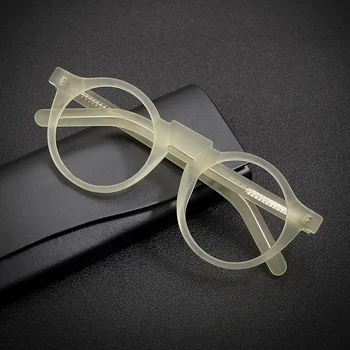 Asetat Gözlük Çerçevesi Erkekler Kadınlar Vintage Yuvarlak Gözlük Optik Miyopi Reçete Gözlük Çerçeveleri Retro Gözlük Adam Oculos