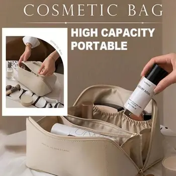 Büyük kapasiteli seyahat kozmetik çantası Kadın Tuvalet Organizatör Kadın Depolama Makyaj Çantası Aracı Çok fonksiyonlu çanta bayan için