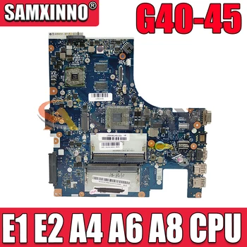 Marka Yeni G40-45 NM-A281 anakart ile 2G GPU AMD E1 E2 A4 A6 A8 CPU İçin LENOVO G40-45 NM-A281 Laptop Anakart anakart