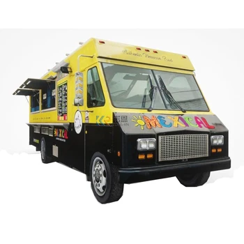 Mobil Mutfak Hızlı sokak yemeği Kamyon Fritöz Tavuk Kalbur Elektrikli Gıda Sepeti Pizza dondurma otomatı Römork