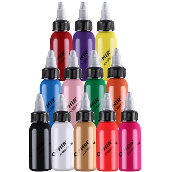 OPHIR Airbrush Mürekkep DIY Akrilik Boya Tırnak Sanat Boyama için Renkler Akrilik Boya Pigment Mürekkepleri 30 ML / Bottle_TA100