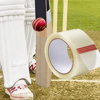 Temizle kriket sopası Koruma Bandı Güvenlik Anti Çatlak Su Geçirmez Onarım Fiber Bant Rulo