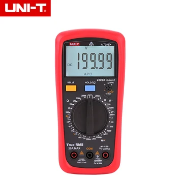 UNI-T UT39E + Modern Dijital Multimetre AC / DC Gerilim Büyük Kapasite ve Sıcaklık Test Cihazı