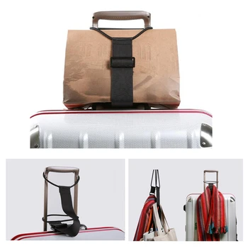 Elastik Ayarlanabilir valiz kayışı Taşıyıcı Kayış Bagaj Bungee Bagaj Kemerleri bavul kemeri Seyahat Güvenlik Taşıma Askıları Yeni