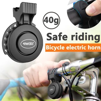 Bisiklet zili Şarj Hoparlör USB Şarjlı Su Geçirmez Gidon 4 Modları Bisiklet Elektrikli Bisiklet Aksesuarları Scooter, BMX, MTB