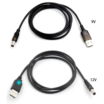 Yönlendirici Hoparlör için 5.5 x ile DC C5AE QC 2.0/USB 3.0, 12 V/9 V Güç Kablosu 2.5 mm Fiş 